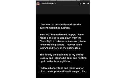 OnlyF*ns model Daniella Hemsley apologises for。